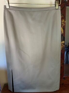 Luciano Barbera Wool Pencil Skirt — IT 42 (US 6/8) — Made in Italy